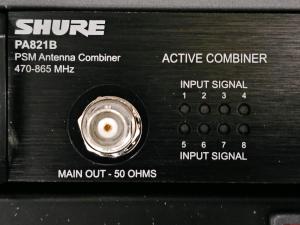 Shure PA812B Antenna Combiner for Parabolic Microphones