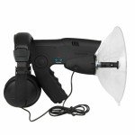 100m Parabolic Listening Device Microphone Amplifier