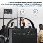 SANMIC Bluetooth Voice Amplifier and Wireless Microphone