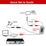 Tonton Weatherproof Parabolic Microphone with 60ft Cable