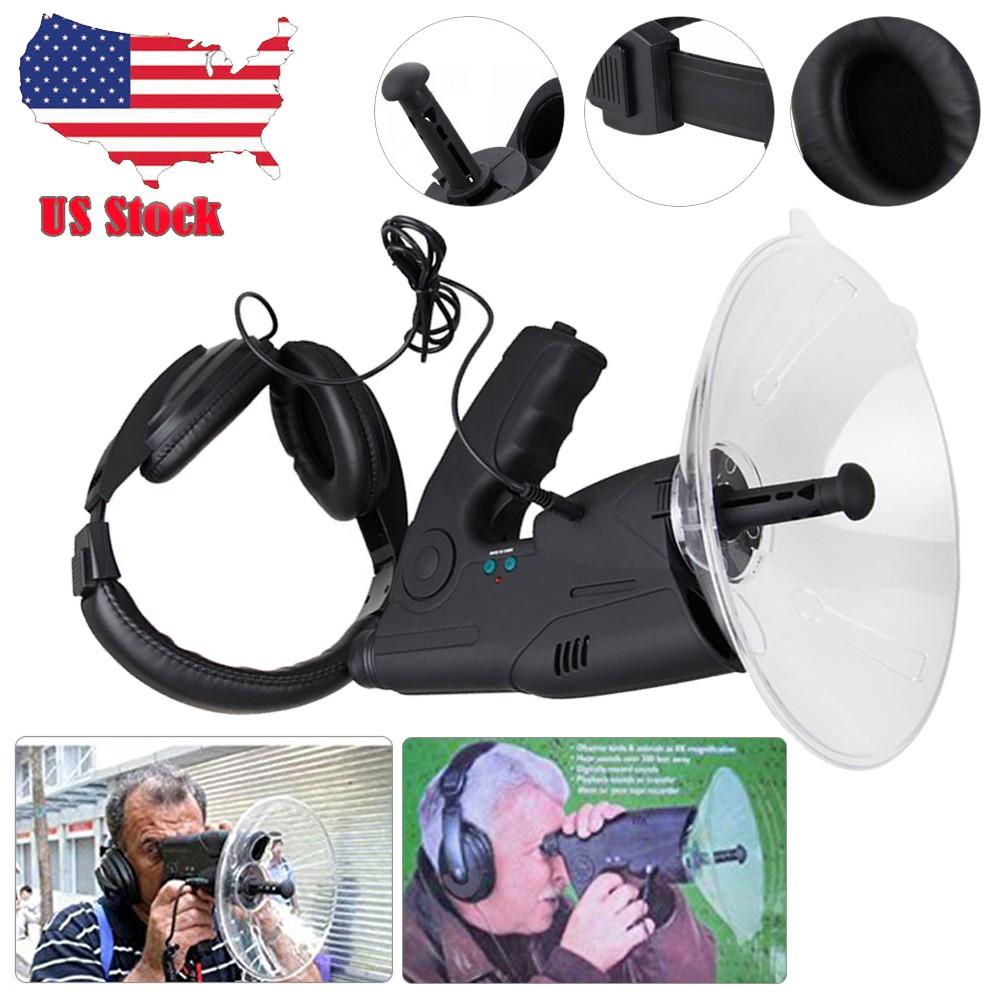 Parabolic Listening Device Microphone with 100m Range