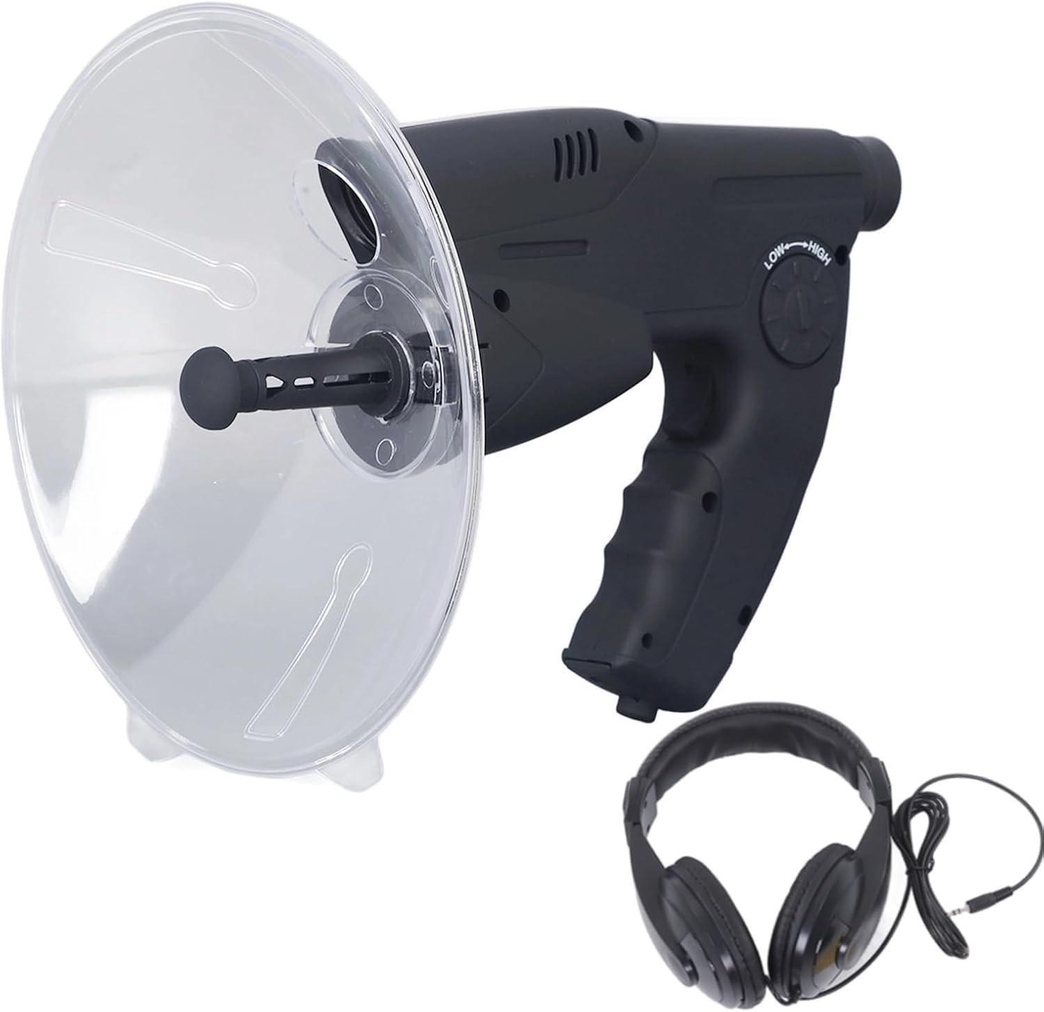 Long-Distance Parabolic Microphone for Bird Watching