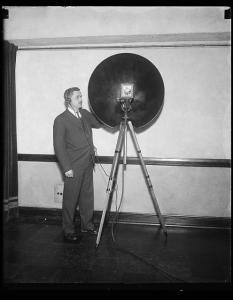 NBC Parabolic Microphone for Capturing Distant Sounds