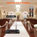 Innopow Dual UHF Wireless Microphone Set