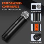Innopow Dual UHF Wireless Microphone Set