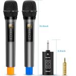 Bietrun Wireless Microphone System with Bluetooth & Echo