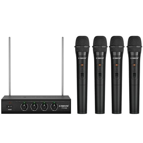 Phenyx Pro 4-Channel Wireless Microphone System