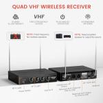 Phenyx Pro 4-Channel Wireless Microphone System