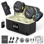 NEEWER Wireless Lavalier Microphone System for Phones