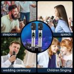 Dual Wireless Handheld Microphone System for Events
