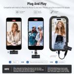 NEEWER Wireless Lavalier Microphone System for Phones