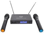 Rockville RWM1203VH Dual Wireless Microphone System