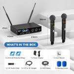 Gimkuls Wireless Handheld Microphone System for Events