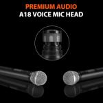 Innopow 4-Channel Wireless Microphone System