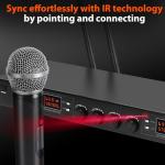 Innopow 4-Channel Wireless Microphone System