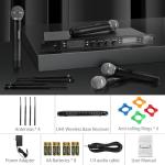 Innopow 4-Channel Wireless Microphone System