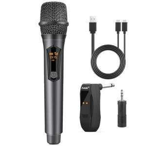 Aveek Wireless Karaoke Microphone - Rechargeable, 10 Hours