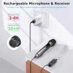 Aveek Wireless Karaoke Microphone - Rechargeable, 10 Hours