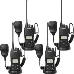 SAMCOM Long Range Walkie Talkies with Speaker Mic