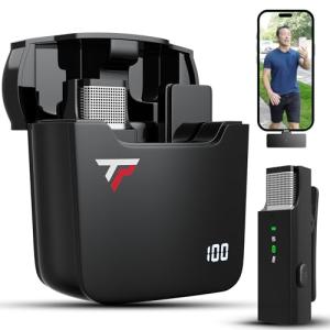 TikTalkPro Wireless Lavalier Microphone - Long Range