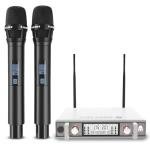 Talomen Wireless UHF Handheld Microphone Set