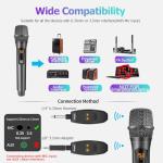 Aveek Wireless Karaoke Microphone - Rechargeable, 10 Hours