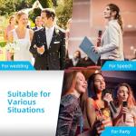 Aveek Wireless Karaoke Microphone - Rechargeable, 10 Hours