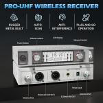 Talomen Wireless UHF Handheld Microphone Set