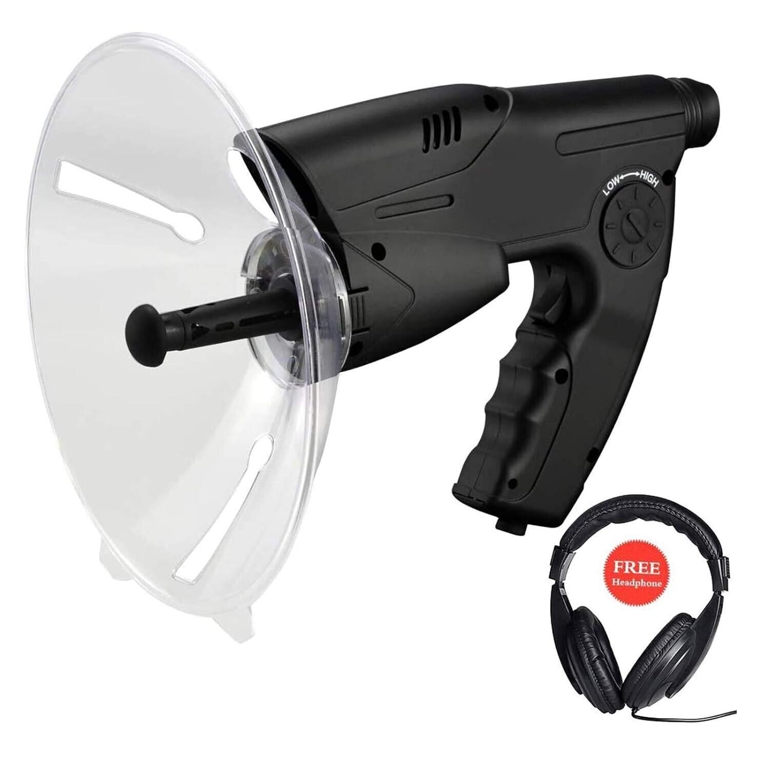 Parabolic Microphone Sound Amplifier Spy Device 300ft