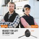 EKSA Bluetooth Trucker Headset with Noise Cancelling