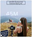 Wireless Noise-Cancelling Lavalier Microphone, 45M Range