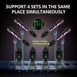 Long-Range U3 Wireless Microphone Transmitter and Receiver Set