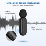 LEKATO Wireless Lavalier Mic Bundle for Android