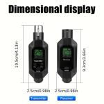 Long-Range U3 Wireless Microphone Transmitter and Receiver Set