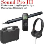 Sound Pro III Long Range Condenser Microphone Kit