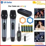 Wireless Long Range Karaoke Microphone Set 2-Pack