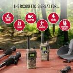 Cobra RX380TTC Walkie Talkies & Surveillance Headset Set