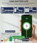 Wireless Noise-Cancelling Lavalier Microphone, 45M Range