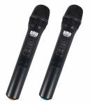 EMB VHF Dual Wireless Handheld Microphone System