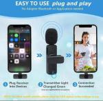 Wireless Long Range Microphone for iPhone, Black