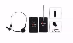 Axess MPWL1511-BK Long Range Wireless Headset