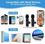 Wireless Long Range Microphone for iPhone, Black