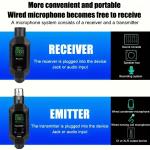 Long-Range U3 Wireless Microphone Transmitter and Receiver Set