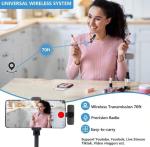 Wireless Long Range Microphone for iPhone, Black