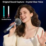 Wireless Long Range Karaoke Microphone Set 2-Pack