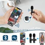 Wireless Lavalier Microphone Set for iPhone & iPad