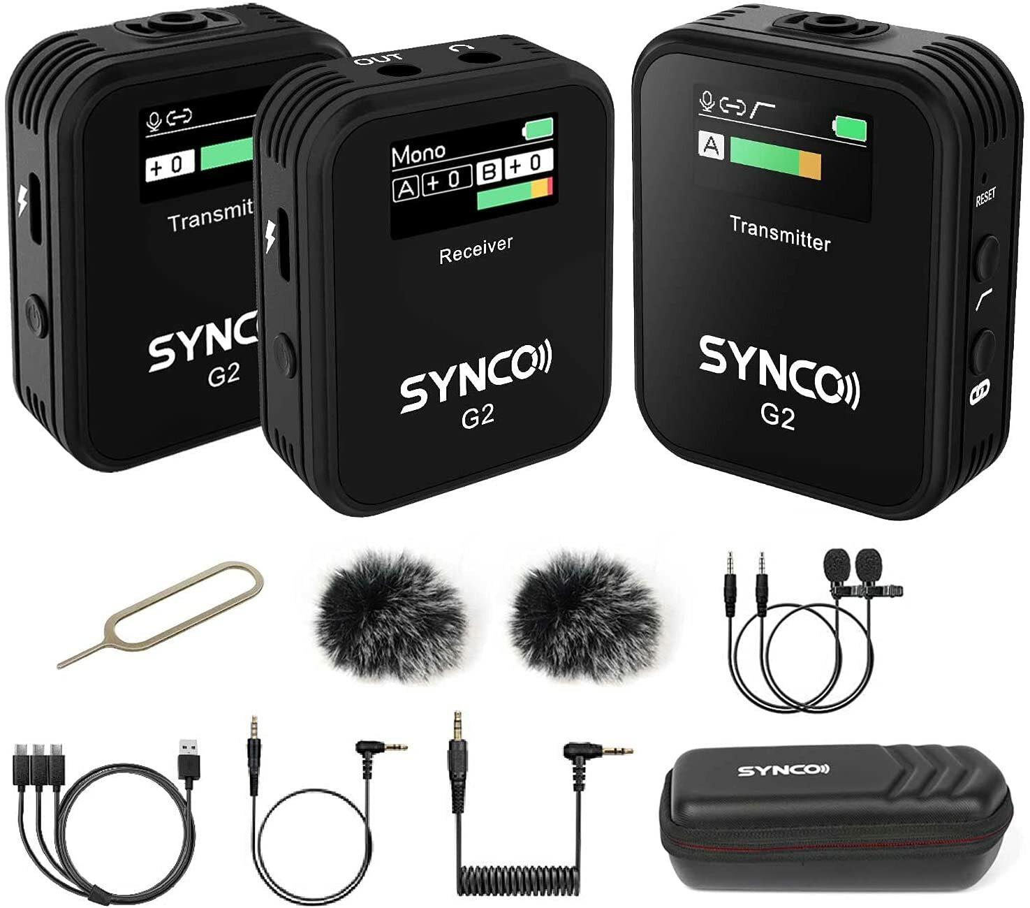 SYNCO G2 Wireless Lavalier Microphone System