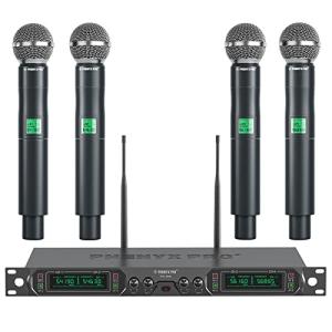 Phenyx Pro 4-Channel UHF Wireless Microphone System