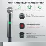 Phenyx Pro 4-Channel UHF Wireless Microphone System