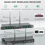 Phenyx Pro 4-Channel UHF Wireless Microphone System